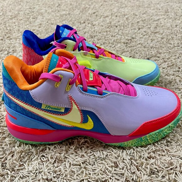 Nike LeBron NXXT Gen AMPD I Promise Basketball Shoes FZ7885-500, Men’s Size 12 - Picture 2 of 14